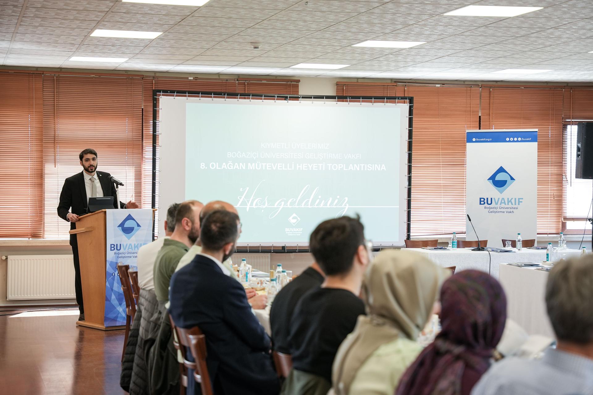 Boğaziçi Üniversitesi Geliştirme Vakfı 8. Olağan Mütevelli Heyeti Toplantısı Gerçekleştirildi