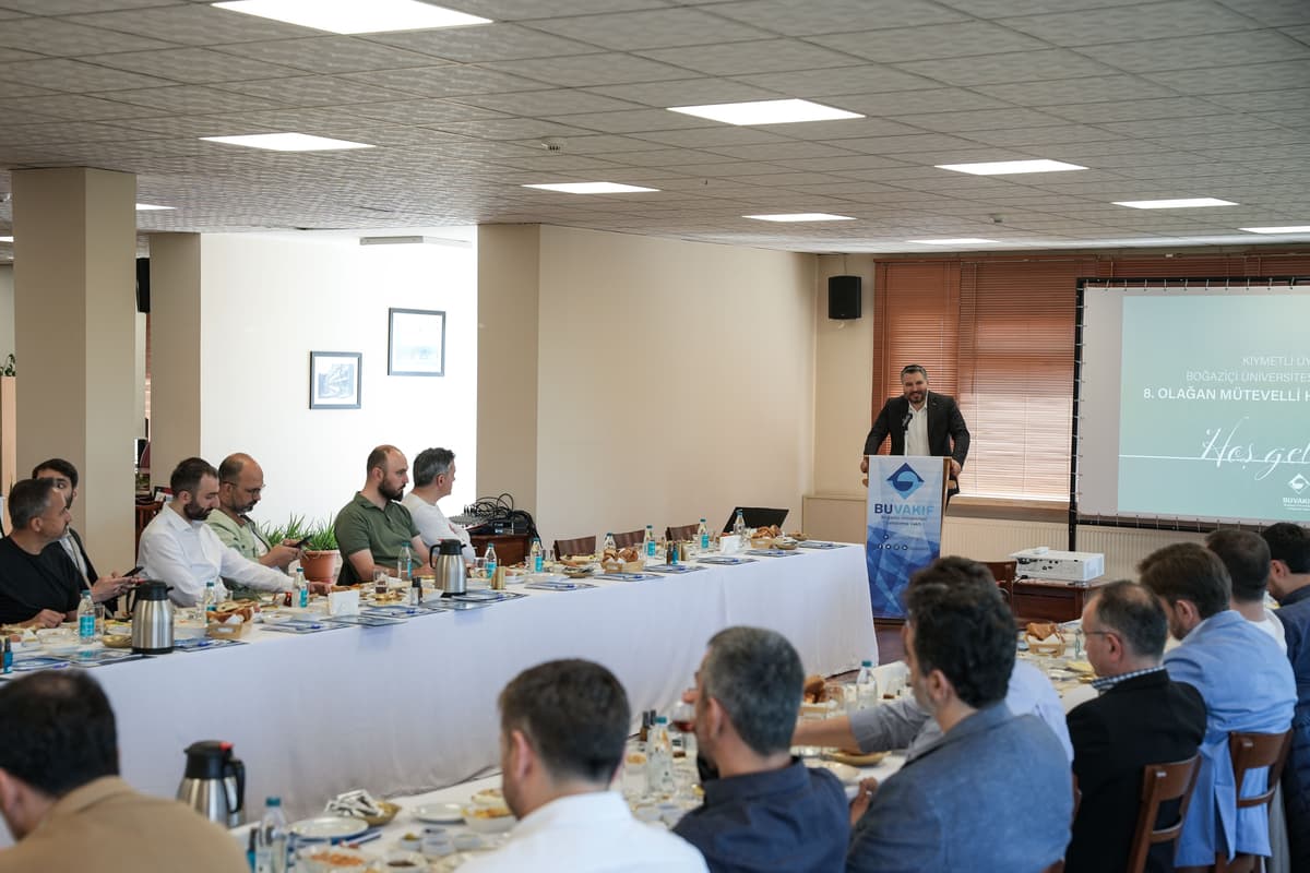 Boğaziçi Üniversitesi Geliştirme Vakfı 8. Olağan Mütevelli Heyeti Toplantısı Gerçekleştirildi — 2